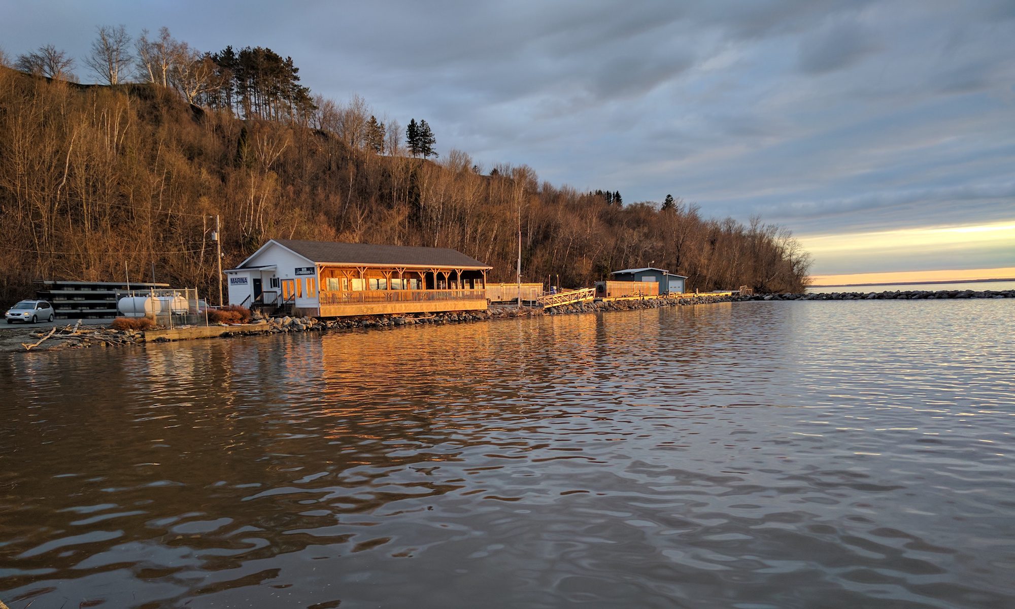 Club Nautique D'Eschaillons Marina située à DeschaillonssurSt